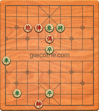 Bàn cờ tướng bài tập Cờ Tướng Haga thế Dễ ván 148 - Độ khó Trung Bình