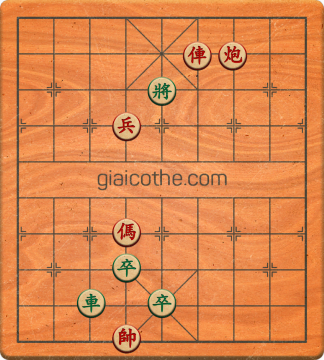 Bàn cờ tướng bài tập Cờ Tướng Haga thế Dễ ván 156 - Độ khó Trung Bình