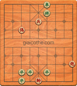 Bàn cờ tướng bài tập Cờ Tướng Haga thế Dễ ván 159 - Độ khó Dễ