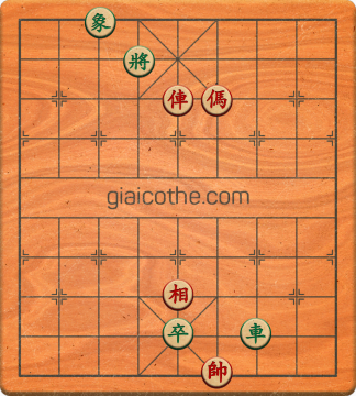 Bàn cờ tướng bài tập Cờ Tướng Haga thế Dễ ván 167 - Độ khó Dễ