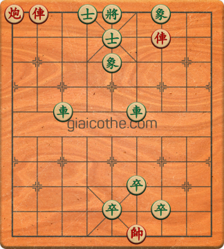 Bàn cờ tướng bài tập Cờ Tướng Haga thế Dễ ván 170 - Độ khó Dễ