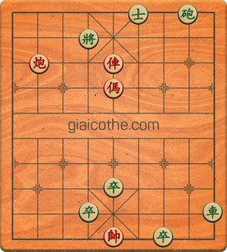 Bàn cờ tướng bài tập Cờ Tướng Haga thế Dễ ván 199 - Độ khó Trung Bình