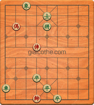 Bàn cờ tướng bài tập Cờ Tướng Haga thế Dễ ván 215 - Độ khó Dễ