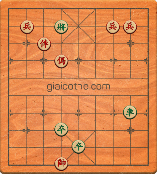 Bàn cờ tướng bài tập Cờ Tướng Haga thế Dễ ván 220 - Độ khó Dễ