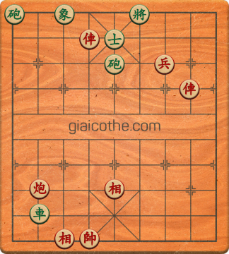 Bàn cờ tướng bài tập Cờ Tướng Haga thế Dễ ván 232 - Độ khó Trung Bình