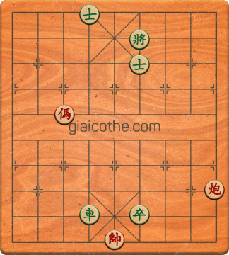 Bàn cờ tướng bài tập Cờ Tướng Haga thế Dễ ván 26 - Độ khó Dễ