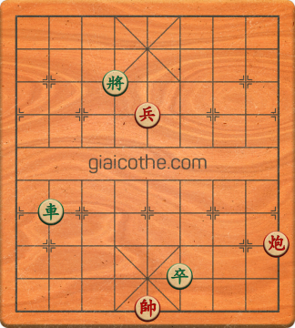 Bàn cờ tướng bài tập Cờ Tướng Haga thế Dễ ván 27 - Độ khó Dễ