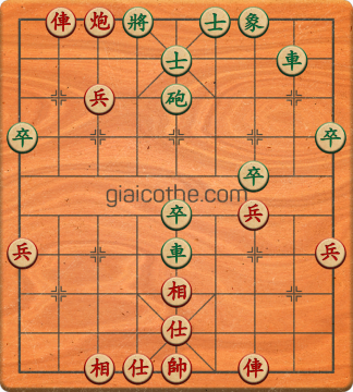 Bàn cờ tướng bài tập Cờ Tướng Haga thế Dễ ván 274 - Độ khó Trung Bình