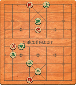 Bàn cờ tướng bài tập Cờ Tướng Haga thế Dễ ván 285 - Độ khó Trung Bình