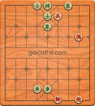 Bàn cờ tướng bài tập Cờ Tướng Haga thế Dễ ván 291 - Độ khó Dễ