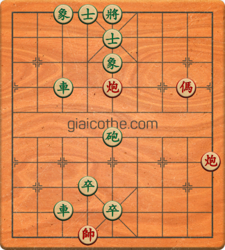 Bàn cờ tướng bài tập Cờ Tướng Haga thế Dễ ván 294 - Độ khó Dễ