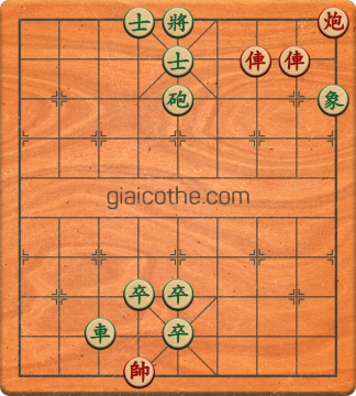 Bàn cờ tướng bài tập Cờ Tướng Haga thế Dễ ván 307 - Độ khó Trung Bình