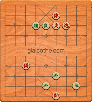 Bàn cờ tướng bài tập Cờ Tướng Haga thế Dễ ván 308 - Độ khó Trung Bình