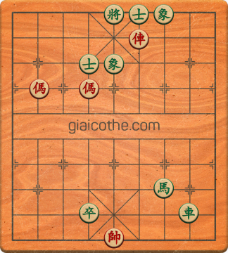 Bàn cờ tướng bài tập Cờ Tướng Haga thế Dễ ván 31 - Độ khó Trung Bình