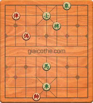 Bàn cờ tướng bài tập Cờ Tướng Haga thế Dễ ván 311 - Độ khó Trung Bình