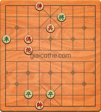 Bàn cờ tướng bài tập Cờ Tướng Haga thế Dễ ván 324 - Độ khó Trung Bình