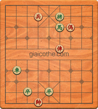 Bàn cờ tướng bài tập Cờ Tướng Haga thế Dễ ván 340 - Độ khó Trung Bình