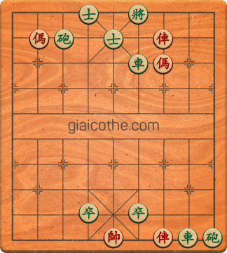 Bàn cờ tướng bài tập Cờ Tướng Haga thế Dễ ván 341 - Độ khó Trung Bình