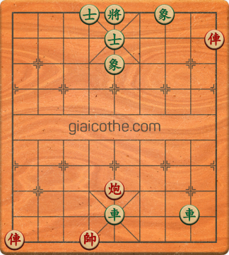 Bàn cờ tướng bài tập Cờ Tướng Haga thế Dễ ván 342 - Độ khó Trung Bình