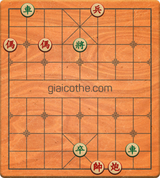 Bàn cờ tướng bài tập Cờ Tướng Haga thế Dễ ván 359 - Độ khó Trung Bình