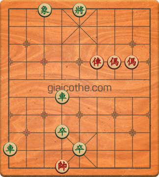 Bàn cờ tướng bài tập Cờ Tướng Haga thế Dễ ván 425 - Độ khó Trung Bình