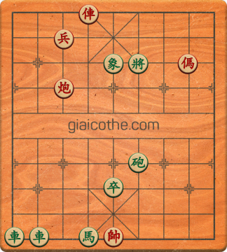 Bàn cờ tướng bài tập Cờ Tướng Haga thế Dễ ván 429 - Độ khó Trung Bình