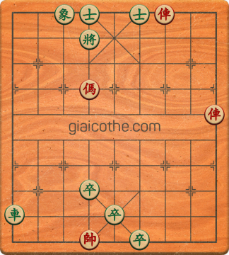 Bàn cờ tướng bài tập Cờ Tướng Haga thế Dễ ván 433 - Độ khó Trung Bình