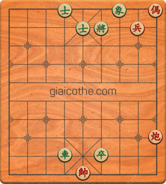 Bàn cờ tướng bài tập Cờ Tướng Haga thế Dễ ván 44 - Độ khó Dễ