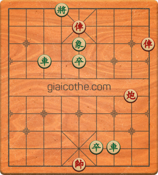 Bàn cờ tướng bài tập Cờ Tướng Haga thế Dễ ván 442 - Độ khó Trung Bình