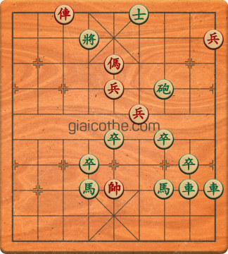 Bàn cờ tướng bài tập Cờ Tướng Haga thế Dễ ván 455 - Độ khó Trung Bình