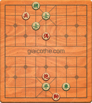 Bàn cờ tướng bài tập Cờ Tướng Haga thế Dễ ván 47 - Độ khó Dễ