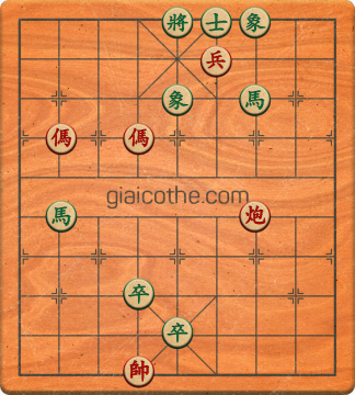 Bàn cờ tướng bài tập Cờ Tướng Haga thế Dễ ván 475 - Độ khó Trung Bình