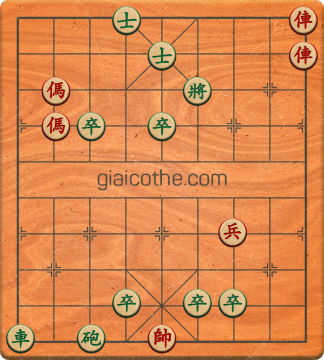 Bàn cờ tướng bài tập Cờ Tướng Haga thế Dễ ván 479 - Độ khó Trung Bình