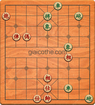 Bàn cờ tướng bài tập Cờ Tướng Haga thế Dễ ván 494 - Độ khó Trung Bình