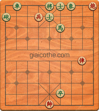 Bàn cờ tướng bài tập Cờ Tướng Haga thế Dễ ván 78 - Độ khó Dễ