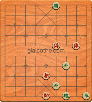 Bàn cờ tướng bài tập Cờ Tướng Haga thế Dễ ván 85 - Độ khó Dễ