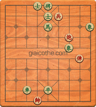 Bàn cờ tướng bài tập Cờ Tướng Haga thế Dễ ván 94 - Độ khó Dễ