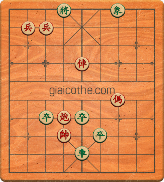 Bàn cờ tướng bài tập Cờ Tướng Haga thế Khó ván 100 - Độ khó Khó