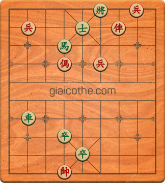 Bàn cờ tướng bài tập Cờ Tướng Haga thế Khó ván 105 - Độ khó Khó