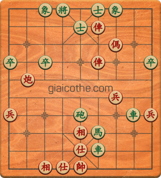 Bàn cờ tướng bài tập Cờ Tướng Haga thế Khó ván 114 - Độ khó Khó