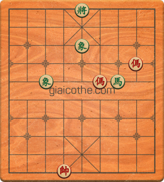 Bàn cờ tướng bài tập Cờ Tướng Haga thế Khó ván 116 - Độ khó Khó