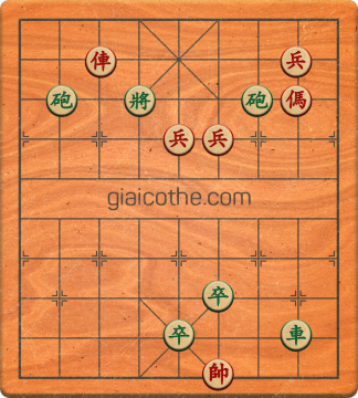 Bàn cờ tướng bài tập Cờ Tướng Haga thế Khó ván 119 - Độ khó Khó