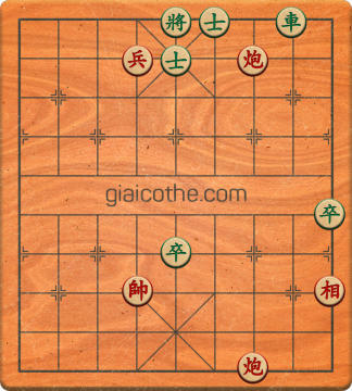 Bàn cờ tướng bài tập Cờ Tướng Haga thế Khó ván 128 - Độ khó Khó