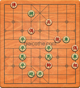 Bàn cờ tướng bài tập Cờ Tướng Haga thế Khó ván 130 - Độ khó Khó