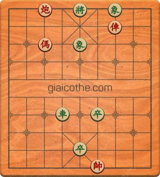 Bàn cờ tướng bài tập Cờ Tướng Haga thế Khó ván 138 - Độ khó Khó