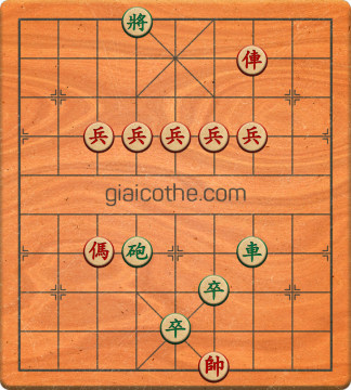 Bàn cờ tướng bài tập Cờ Tướng Haga thế Khó ván 14 - Độ khó Khó