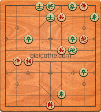 Bàn cờ tướng bài tập Cờ Tướng Haga thế Khó ván 143 - Độ khó Khó