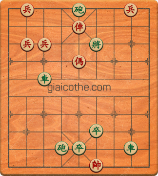 Bàn cờ tướng bài tập Cờ Tướng Haga thế Khó ván 146 - Độ khó Khó