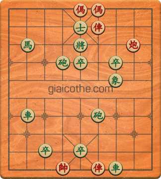 Bàn cờ tướng bài tập Cờ Tướng Haga thế Khó ván 157 - Độ khó Khó