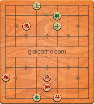 Bàn cờ tướng bài tập Cờ Tướng Haga thế Khó ván 158 - Độ khó Khó